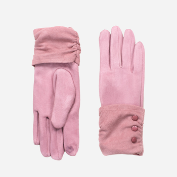 Rękawiczki damskie Art Of Polo rk18412 One Size Różowe (5902021116096)