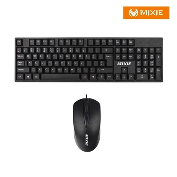 Набор клавиатура мышь проводная Mixie X7Оs комплект для компьютера