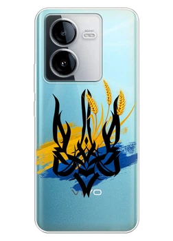 Huawei Honor Play 8T прозорий силіконовий чохол iSwag з українським дизайном - Атрибути України (ISHHP50P86)