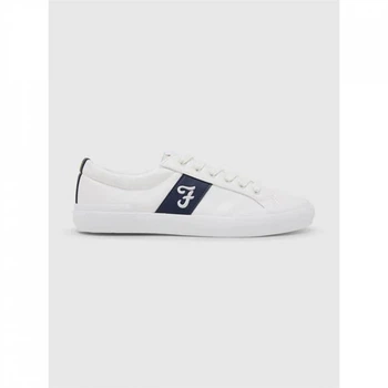 Кроссовки Farah Dallas Vulcanised Trainer Sn99 White/ Navy, 45 (300 мм) (11855872)