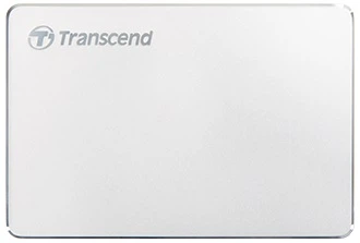 Портативний жорсткий диск 1TB USB 3.1 Type-C StoreJet 25C3S Срібний Transcend (teh0013534)