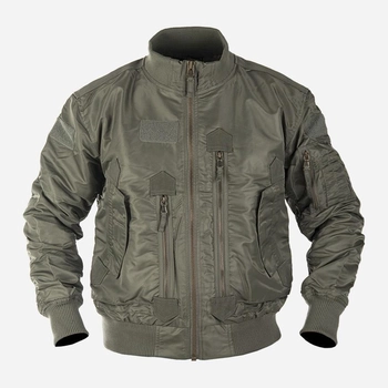 Куртка тактична чоловіча MIL-TEC US Tactical Flight Jacket 10404601 2XL 182 Olive (2000980619023)