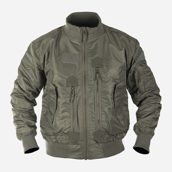 Куртка тактическая мужская MIL-TEC US Tactical Flight Jacket 10404601 XL 182 Olive (2000980619078)