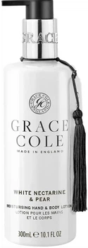 Лосьйон для рук і тіла Grace Cole White Nectarine & Pear 300 мл (5055443698432)