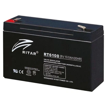 Акумуляторна батарея Ritar RT6100 6V 10 Ah AGM VRLA