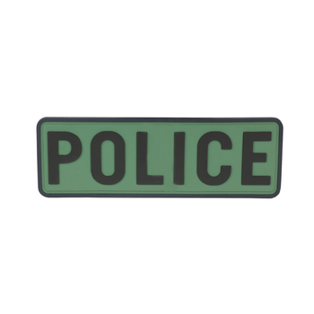 Нашивка Emerson Police PVC Patch Зелений Поліція ПВХ 2000000092447