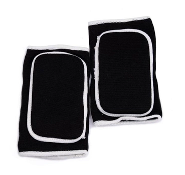 Налокотники с армотизационной подушкой Dikesi 18x11.5 см 2 шт чёрные