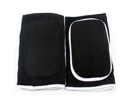 Налокотники з армотизаційною подушкою Dikesi 18x11.5 см 2 шт чорні