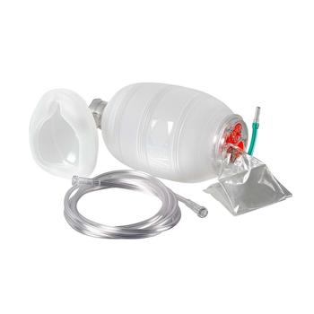 Складаний повітряний мішок Cyclone Pocket BVM для штучної вентиляції легень Прозорий Інше 2000000100555