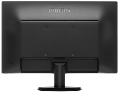 Монітор 19.5' Philips 203V5LSB26/10/62, Black, WLED, TN, 1600x900 (16:9), 5 мс, 200 кд/м², 600:1, 90°/50°, VGA, VESA 100x100 мм