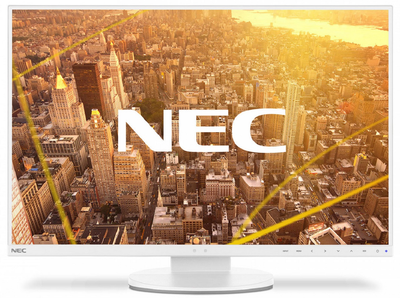 Монітор 24' NEC EA245WMi-2, White, WLED, IPS, 1920x1200 (16:10), 5 мс, 300 кд/м², 1000:1, 178°/178°, 2xDP/HDMI/DVI/VGA, 3xUSB 3.0, Vesa 100x100 (60004488)