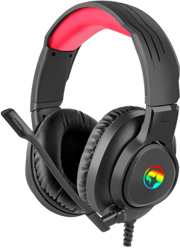 Słuchawki Marvo HG8958 RGB-LED Czarny (6932391923528)