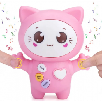 Интерактивная музыкальная игрушка Котенок Link link Cat KarakUli Baby (709E pink) Smart Baby 10164