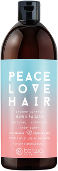 Szampon nawilżający Barwa Cosmetics Peace Love Hair 480 ml (5902305000363)