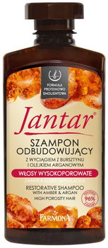 Шампунь Farmona Jantar з екстрактом бурштину та аргановою олією 330 мл (5900117976388)