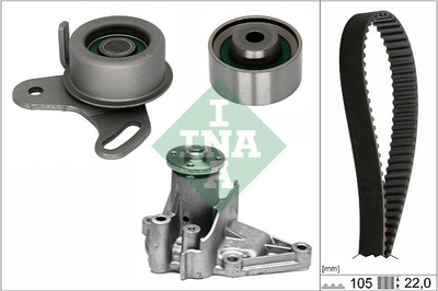 Комплект ГРМ INA 530 0427 31 Hyundai Accent, Elantra, Getz, Coupe, Matrix; KIA Rio, Cerato 2431226050, 2481026020, 2510026902