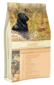 Сухий корм Carpathian Pet Food – Junior для цуценят всіх порід, віком від 1 місяця до 1 року 3 кг