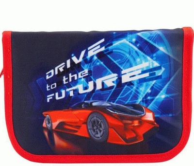 Пенал твердий одинарний 622 Drive 20х14 х 3.5 см Kite