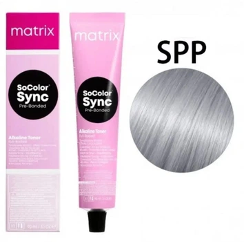 Крем-фарба тонуюча без амміаку Matrix SoColor Sync Pre-Bonded SPP Прозоро-пастельний перламутровий, Sheer pastel perl, тон в тон 90 мл