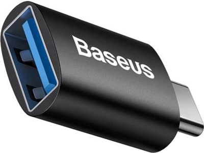 Адаптер Baseus Ingenuity Series Mini OTG Adapter Type-C to USB-A 3.1 Black (ZJJQ000001)