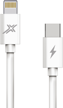 Kabel Grand-X Type-C - Lightning Fast Charge for iPhone 20W Biały (5902768707151)