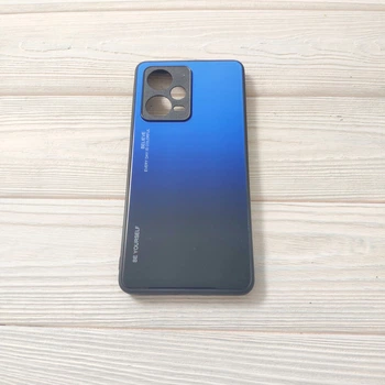 Чехол Gradient для Xiaomi Redmi Note 12 Pro 5G blue-black