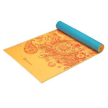 Коврик для йоги GAIAM PREMIUM Yoga Mat 6мм 170х60см - Двусторонний принт Elephant