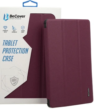 Чохол для планшета BeCover Smart Case для Samsung Galaxy Tab S9 (SM-X710/SM-X716)/S9 FE (SM-X510/SM-X516B) 11.0" Red Wine (BC_709893)
