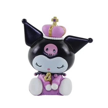 Фигурка The Coop Куроми-королева Kuromi Моя Мелодия Onegai My Melody 8.5см (23015)