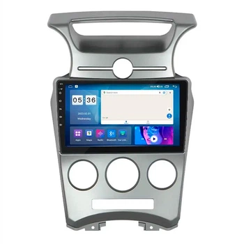 Штатная магнитола Lesko для Kia Carens II (UN) 2006-2012 экран 9" 4/64Gb CarPlay 4G Wi-Fi GPS Prime КИА Каренс
