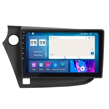 Штатная магнитола Lesko для Honda Insight II 2009-2011 IPS 9" 4/64Gb CarPlay 4G Wi-Fi GPS Prime Хонда
