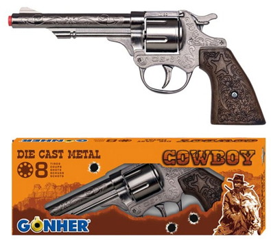 Револьвер Gonher Cowboy Metal (88/0) 8 патронів (8410982008000)