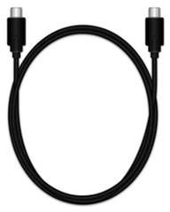Kabel MediaRange USB 3.0 Type-C 1.2 m Czarny (MRCS161)