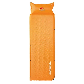 Самонадувний кемпінговий килимок Naturehike Mat with Pillow 25 мм NH15Q002-D Orange