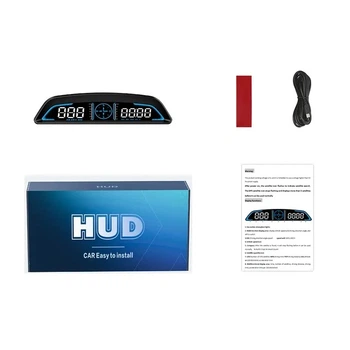 Проектор приладової панелі SV G3 flagship version на лобове скло OBD2 HUD (sv2884)