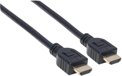 Кабель Manhattan HDMI M - M V1.4 CL3 4K 1.8 м Black (766623353939)