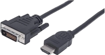 Kabel Manhattan HDMI - DVI-D M/M 1.8 m (766623372503)