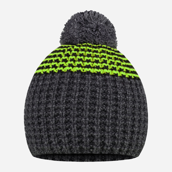 Шапка зимова чоловіча STING Hat 2H One Size Сіра/Лимонна (5905999070247)