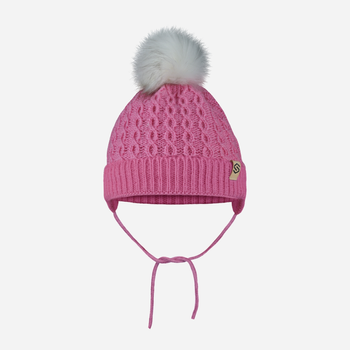 Шапка-вушанка із зав'язками зимова дитяча STING Hat 20K One Size Рожева (5905999070421)