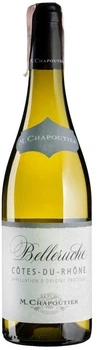 Вино Chapoutier Cote du Rhône Belleroche Blanc біле сухе 0.75 л (3391180019317)