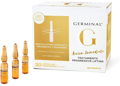 Serum do twarzy Germinal Immediate Action Progressive Lifting 30 x 1.5 ml (8430445317982)