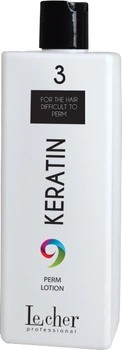 Засіб для завивки Le Cher Keratin Perm Lotion №3 для жорсткого волосся 500 мл (5902846101260)