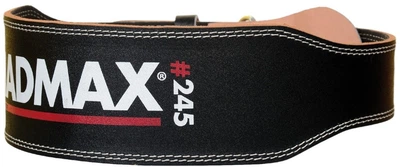 Пояс для тяжелой атлетики MadMax MFB-245 Full leather кожаный Black M (MFB-245_M)