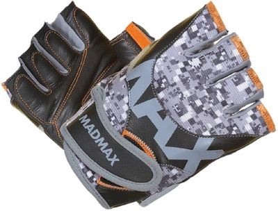 Рукавички для фітнесу MadMax MFG-831 Mti 83.1 Grey/Digital Camo XXL (8591325002548)