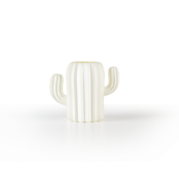 Ваза для квітів MVM MY HOME декоративна 11 см Біла (DH-FLOWERS-02 WHITE)