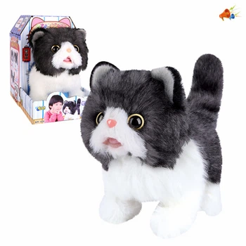 Мягкая интерактивная игрушка Котик 7Toys Q036-1