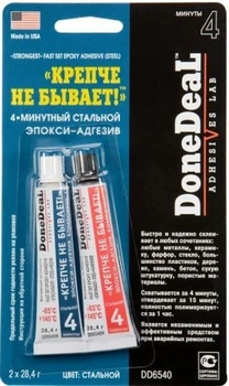 DoneDeal Клей эпоксидный крепче не бывает 2х28г