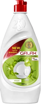 Концентрована рідина для миття посуду Galax Яблуко 480 мл (4262396142962)