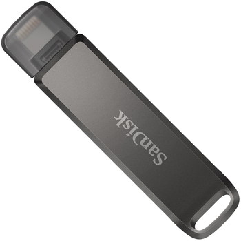 Флеш пам'ять USB SanDisk iXpand Luxe 64GB USB-C + Lightning Black (SDIX70N-064G-GN6NN)