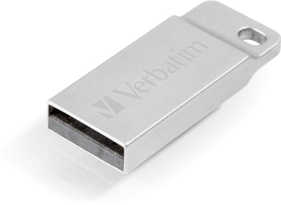 Флеш пам'ять USB Verbatim Metal Executive 16GB USB 2.0 Silver (0023942987482)